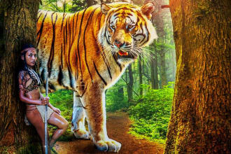 any kind of adobe photoshop image editing, manipulation, or color correction
