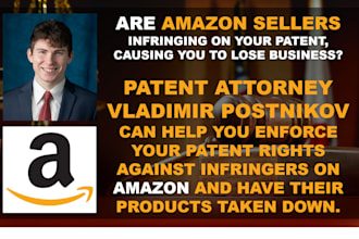 help you enforce your patent rights on amazon against infringers