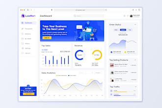 design dashboard, app design, UI UX design in figma or xd
