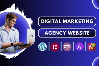build wordpress digital marketing agency smma website