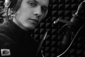 record a young american commercial voice over