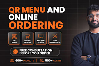 build a qr menu and online ordering app for your restaurant