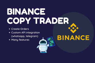 create a custom bot binance futures or spot