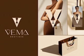 make luxury wordmark logo