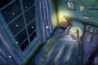 draw children book ilustrations