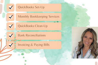 help you with your bookkeeping using quickbooks online