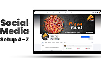 create and setup your social media business page