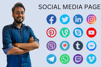 create social media accounts for your business