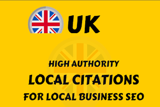 do UK local business citation or local listing