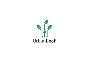 design modern urban leaf logo with free vector file