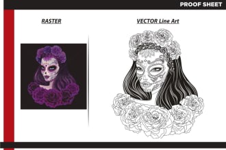 do line arts for books engraving and vinyl cutting