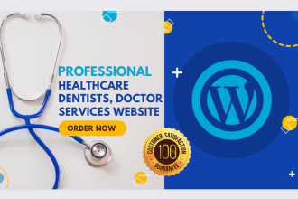 do website for medical, healthcare, doctor, dentist and clinic