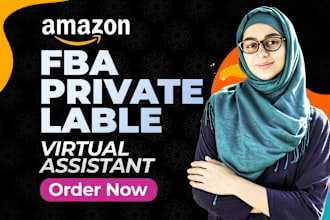 be your expert amazon fba virtual assistant, amazon store va