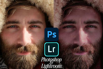photoshop your image and color grading
