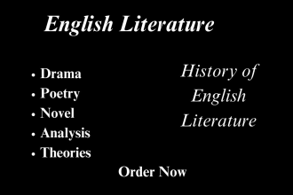 handle your english and literature related projects