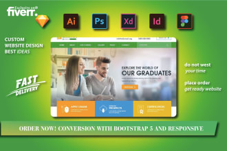 do professional figma website and UI UX landing page design