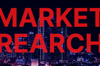 do extensive market research and competitors analysis
