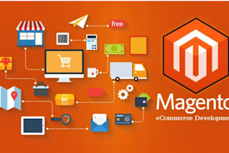 create ecommerce website with magento and shopify
