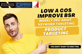 set up and manage amazon PPC campaign advertising ads