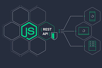 build backend in node js, express js, mongodb and firebase, socketio