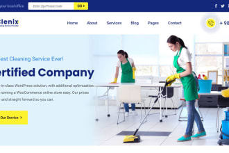 cleaning service website with booking koala, booking koala website, bookingkoala