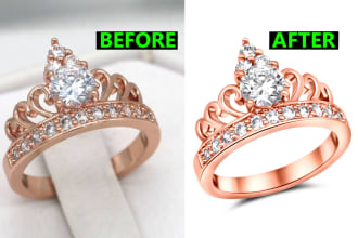 do jewelry retouching editing best quality super fast