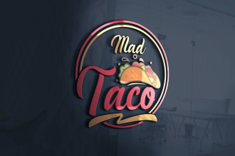 do eye catchy  food, BBQ, catering, restaurant logo