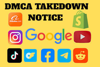 remove infringing, leaked tiktok,onlyfans,google,shopify,fb,ig telegram dmca