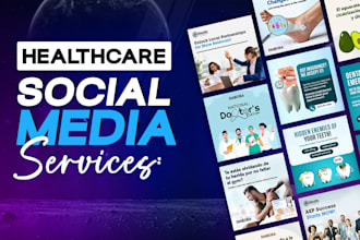 do healthcare, medical, or insurance social media management