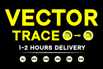 redraw,recreate your image or logo from a t shirt to vector