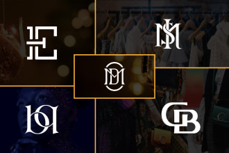 design luxury urban fashion streetwear apparel clothing boutique monogram logo