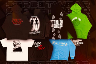 design y2k clothing streetwear hoodies tees pants caps tshirts