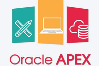 develop oracle apex and plsql application