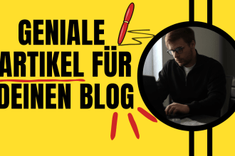 write an amazing german text