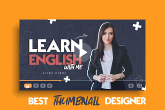 design professional youtube thumbnails
