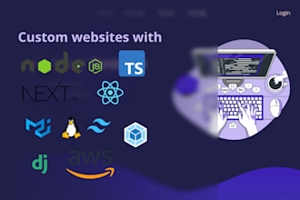 make a webapp with reactjs, nextjs, nodejs and django