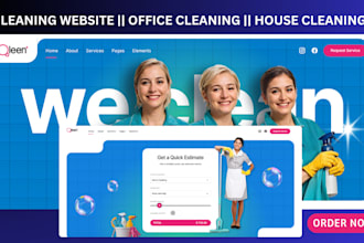 cleaning website with booking koala, launch27,  bookingkoala