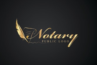 do notary logo for your business
