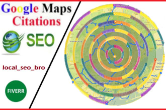 do 95,000 google map citations for gmb ranking and local SEO
