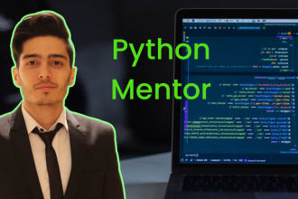 python mentor helping in projects and teaching basic to advance