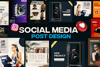 professional social media poster and ad design