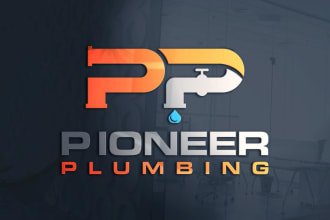 design plumbing heating conditioning logo for your company