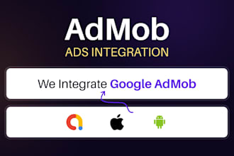 integrate google admob ads in your ios or android app