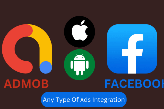 integrate admob anytype ads in your ios or android app