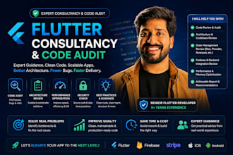 be your flutter app consultant and code auditor