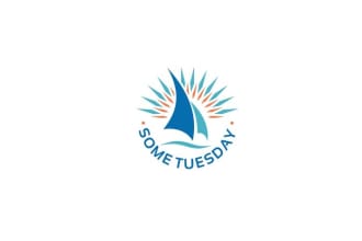 design traditional elegant nice yacht charter business logo