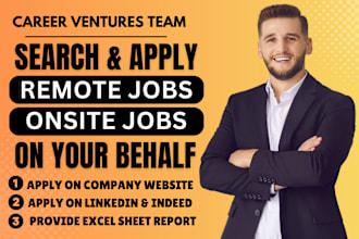 search and apply for remote and onsite jobs on your behalf
