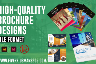 product brochure  design, company profile, proposal