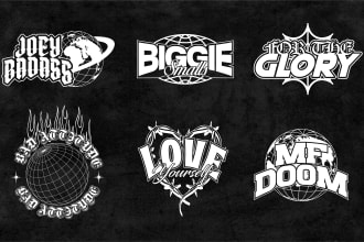 create simple urban streetwear logo design for your brand