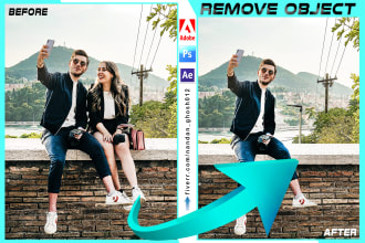 edit add or remove object, vfx replace from image, logo, and product pictures